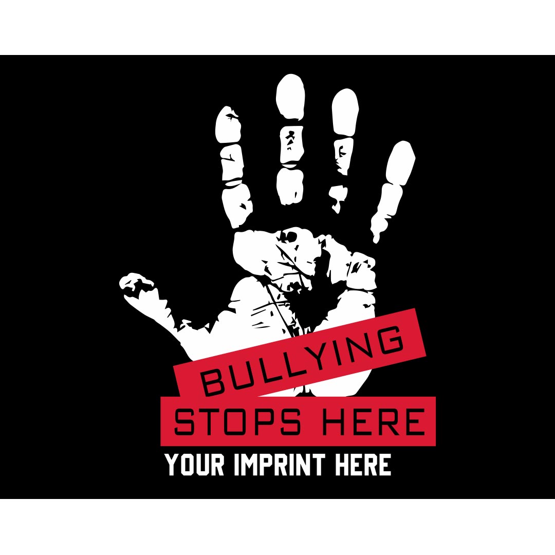 Bullying Prevention Banner (Customizable): Bullying Stops Here
