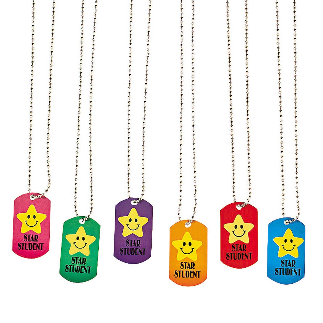 Dog Tag: Star Student – Set of 12