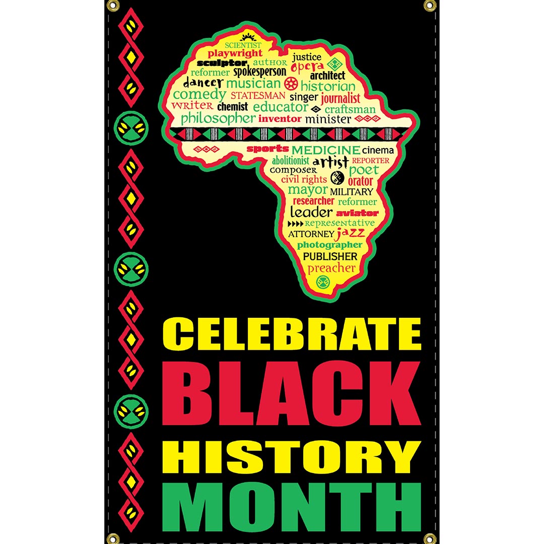 Celebrate Black History Month Banner