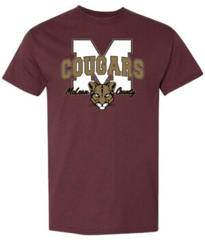 School Spirit Shirt: Cougars