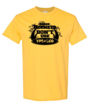 Tobacco Prevention Shirt: These Hornets Don’t Use Tobacco – Customizable