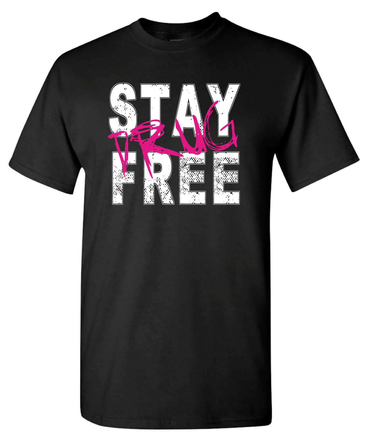 Drug Prevention Shirt: Stay Drug Free – Customizable