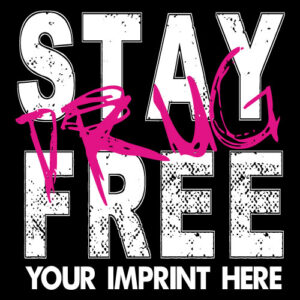 Drug Prevention Banner (Customizable): Stay Drug Free…