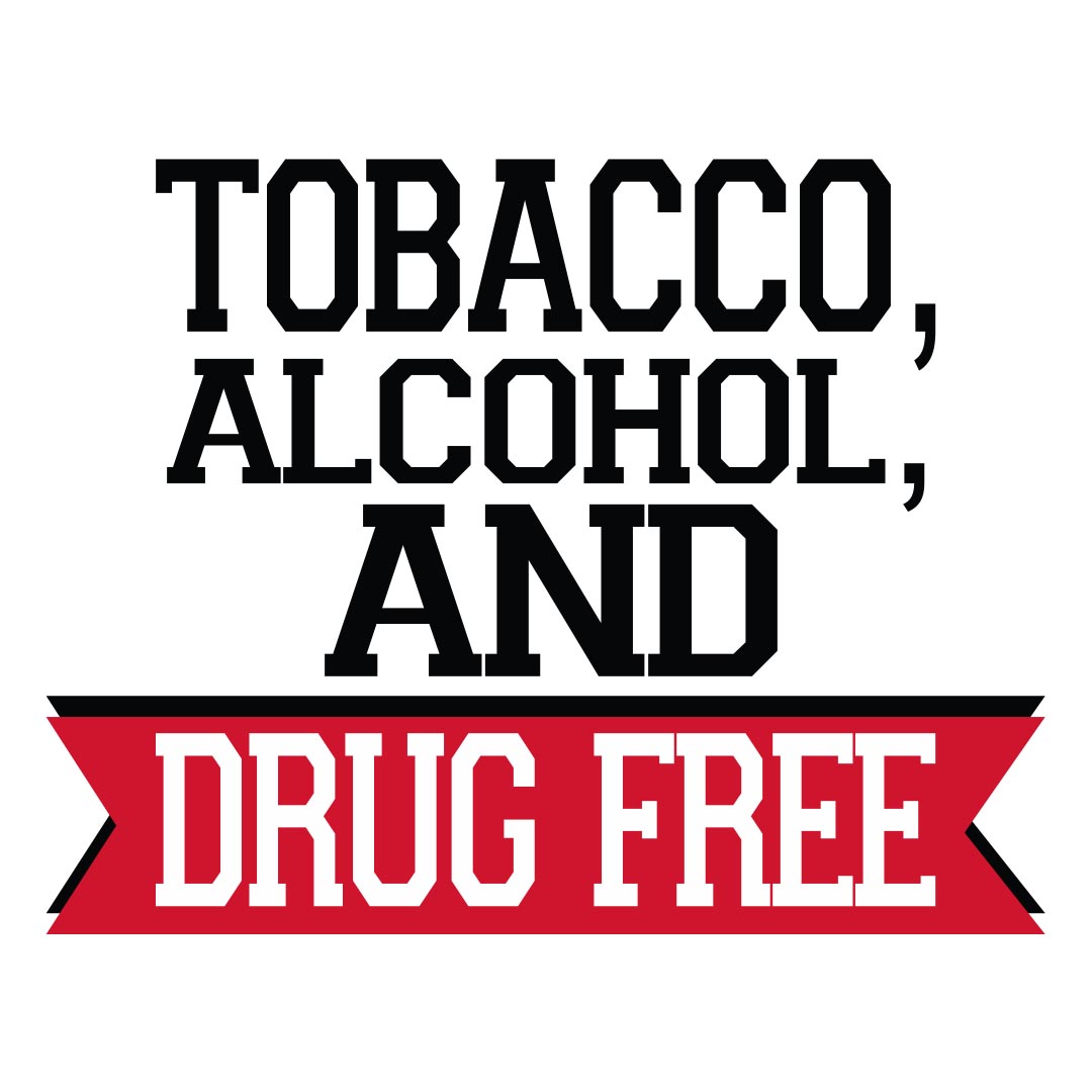 Drug, Alcohol, and Tobacco Prevention Banner (Customizable): Tobacco, Alcohol, and Drug Free…