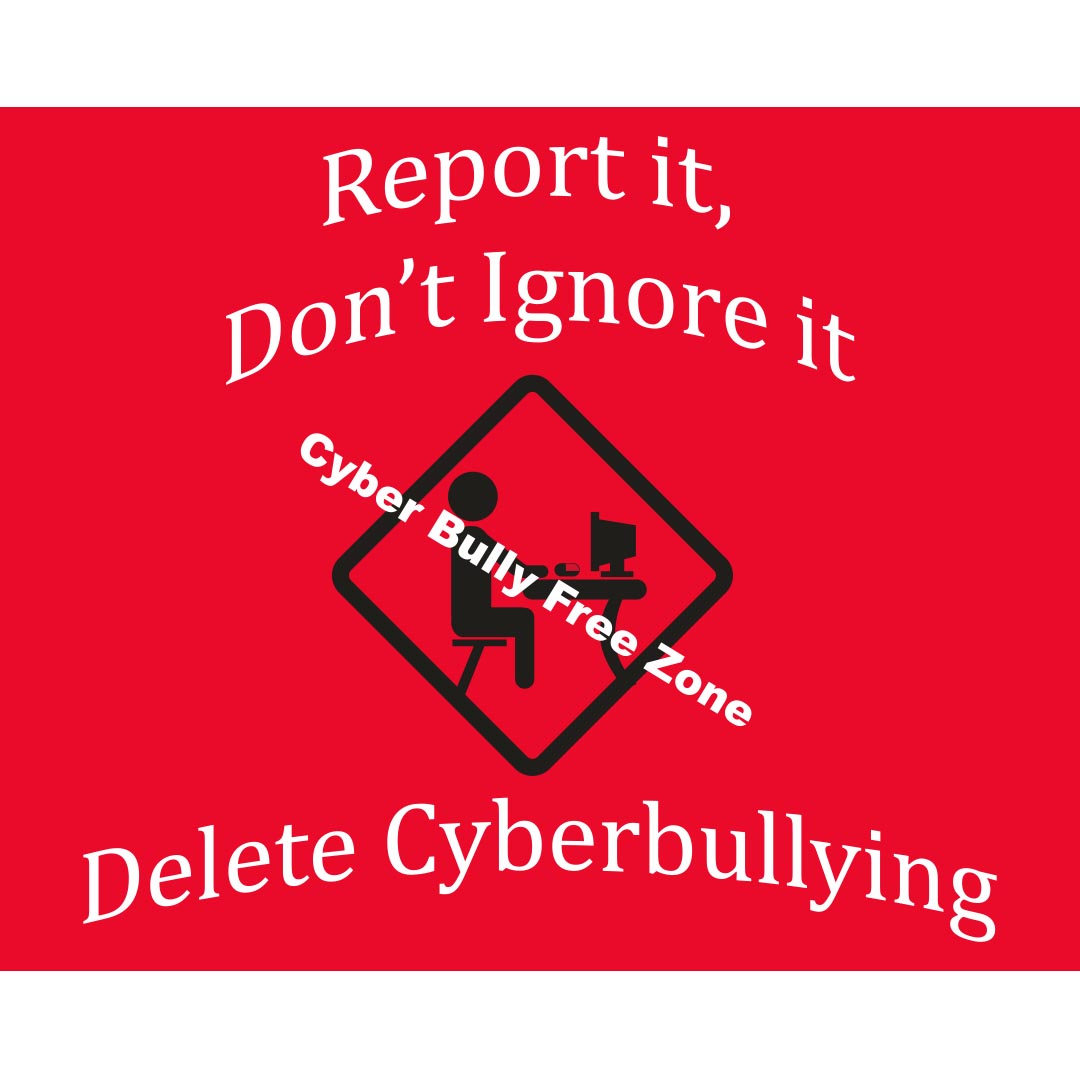 Bullying Prevention Banner (Customizable): Report It, Don’t Ignore It