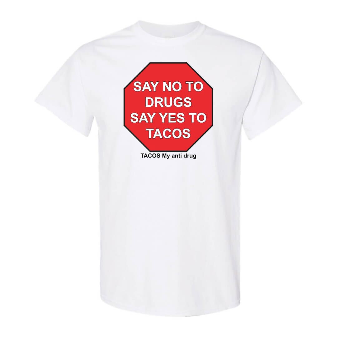 Drug Prevention Shirt: Say No To Drugs - Customizable