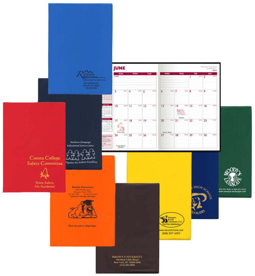 Standard Vinyl Cover Academic Planner – Customizable