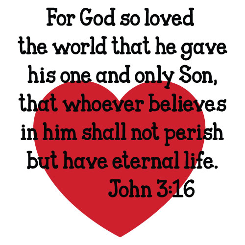 Faith and Encouragement Banner (Customizable): For God So Loved Faith and Encouragement Banner (Customizable): For God So Loved