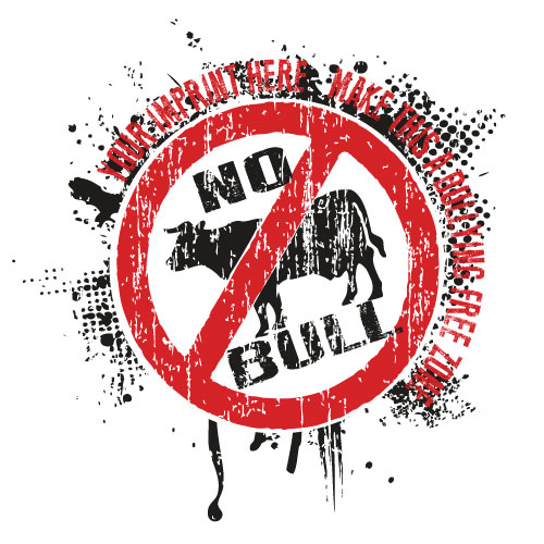 Bullying Prevention Banner (Customizable): No Bull Bullying Prevention Banner (Customizable): No Bull
