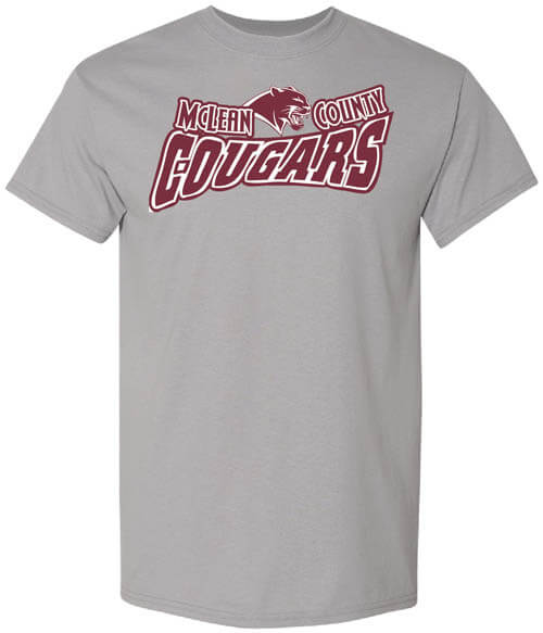 School Spirit Shirt: McLean County Cougars School Spirit Shirt: McLean County Cougars