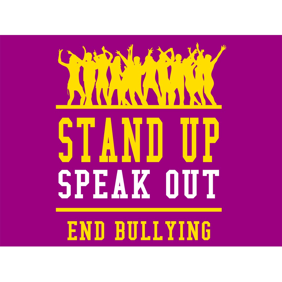 Bullying Prevention Banner (Customizable): Stand Up, Speak Out