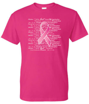 Cancer Awareness Shirt: Breast Cancer