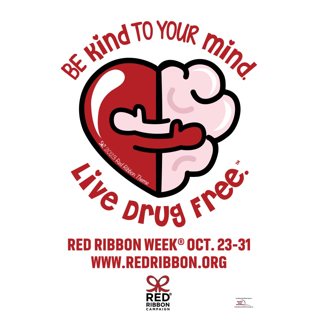 Be Kind To Your Mind. Live Drug Free.™ | Drug Prevention Poster Be Kind To Your Mind. Live Drug Free.™ | Drug Prevention Poster
