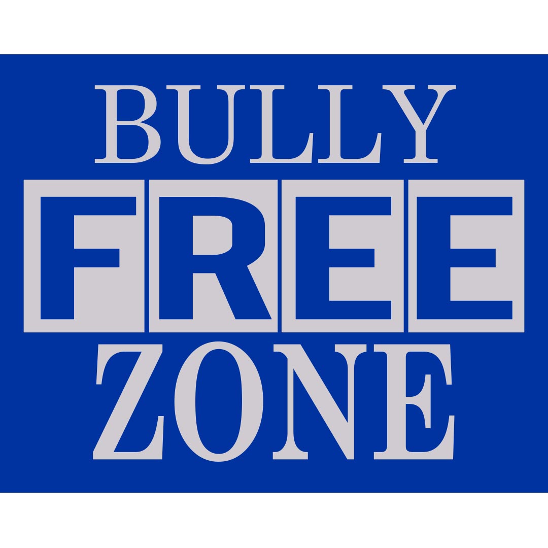Bullying Prevention Banner (Customizable): Bully Free Zone