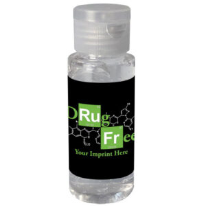 Drug Prevention Hand Sanitizer (Customizable): Drug Free