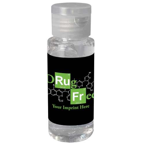 Drug Prevention Hand Sanitizer (Customizable): Drug Free Drug Prevention Hand Sanitizer (Customizable): Drug Free