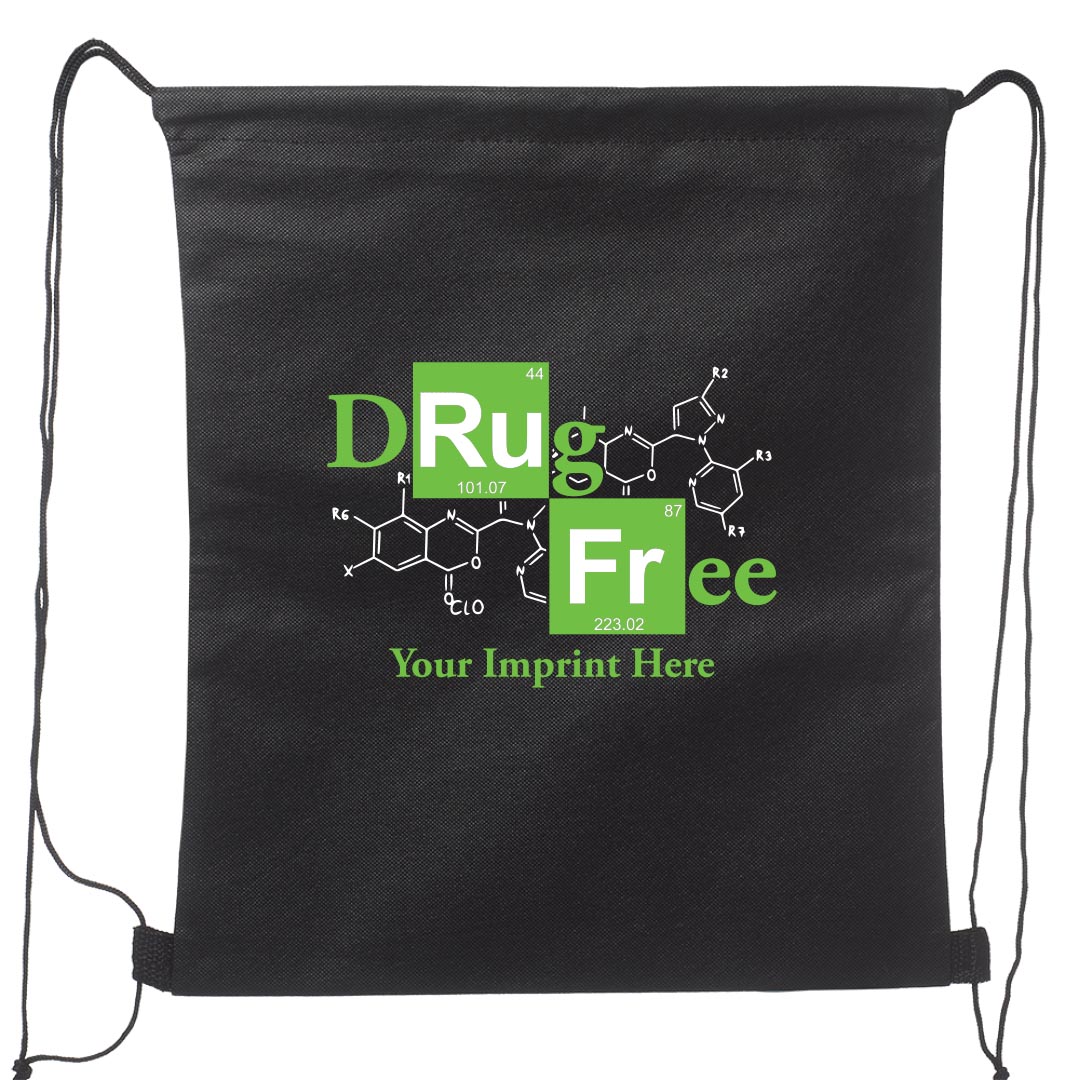 Drug Prevention Backpack: Drug Free - Customizable