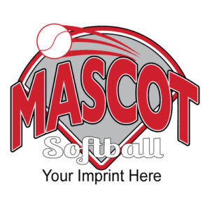 Clubs and Activities Banner (Customizable): Mascot Softball