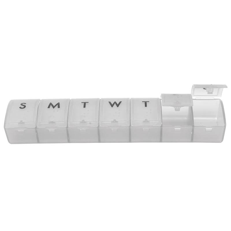 Pill Dispenser – Weekly – One-Color Imprint – Customizable Pill Dispenser – Weekly – One-Color Imprint – Customizable