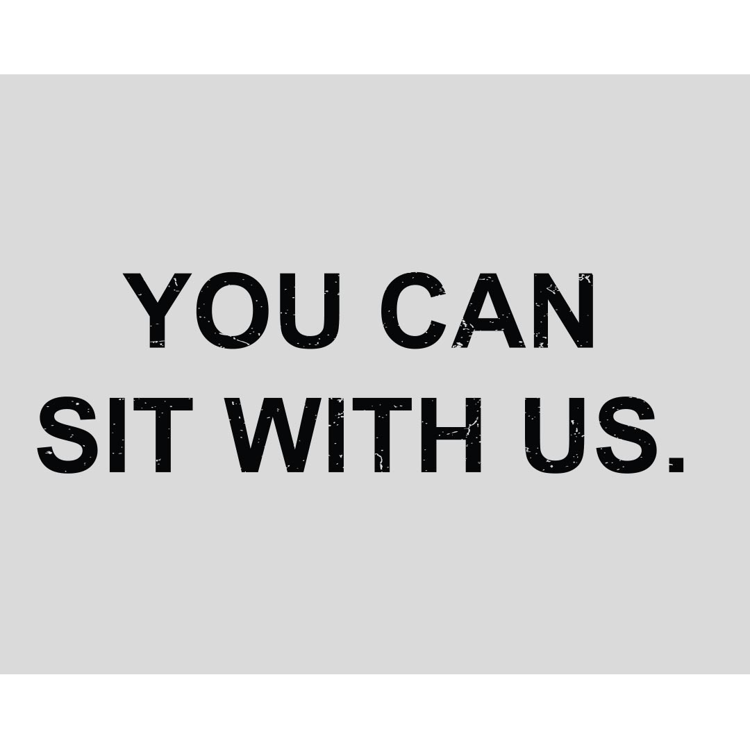 Bullying Prevention Banner (Customizable): You Can Sit With Us