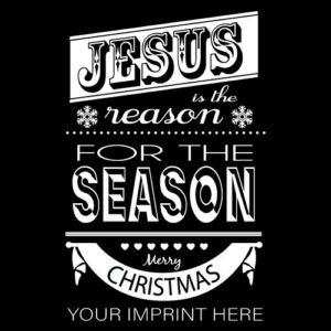 Holiday and Seasonal Banner (Customizable): Jesus Is The Reason For The Season