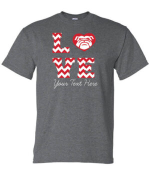School Spirit Shirt: Love (Your Imprint Here)
