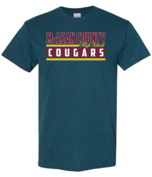 School Spirit Shirt: McLean County Cougars