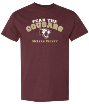 School Spirit Shirt: Fear The Cougars