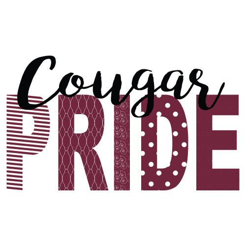 School Spirit Banner (Customizable): Cougar Pride School Spirit Banner (Customizable): Cougar Pride