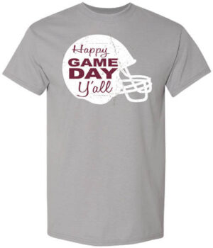 School Spirit Shirt: Happy Game Day Y’all