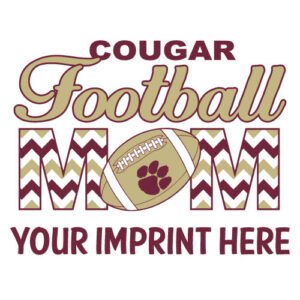 School Spirit Banner (Customizable): Cougar Football Mom