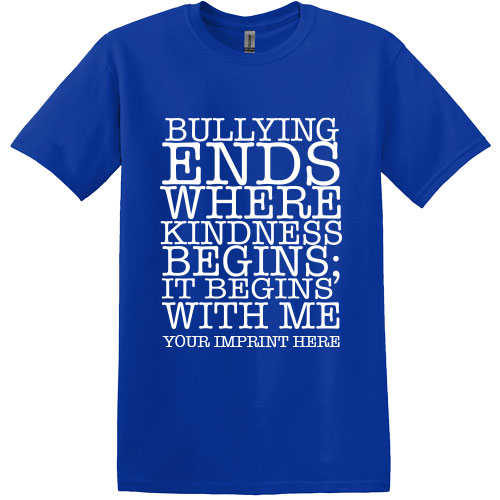 Bullying Prevention Shirt: Bullying Ends Where Kindness Begins Bullying Prevention Shirt: Bullying Ends Where Kindness Begins