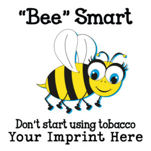 Tobacco Prevention Banner (Customizable): “Bee Smart” Don’t Start Using Tobacco