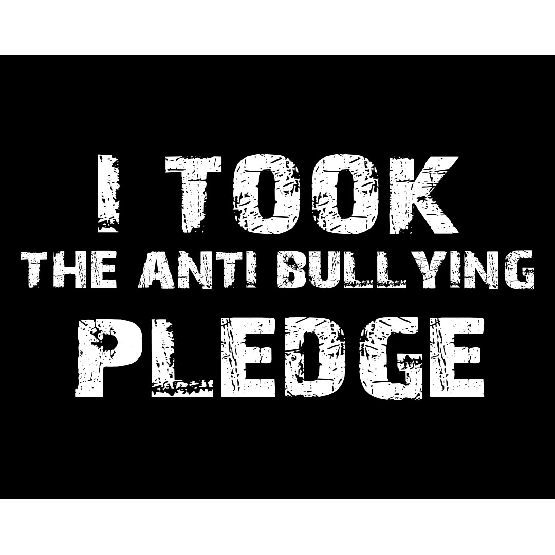 Bullying Prevention Banner (Customizable): I Took The Anti-Bullying Pledge