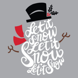 Holiday and Seasonal Banner (Customizable): Let It Snow