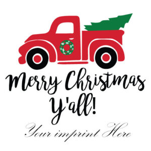 Holiday and Seasonal Banner (Customizable): Merry Christmas Y’all