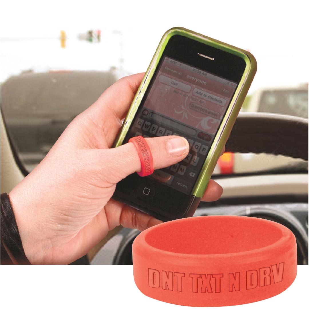 DNT TXT N DRV Silicone Ring- 68mm/XL-Adult Size