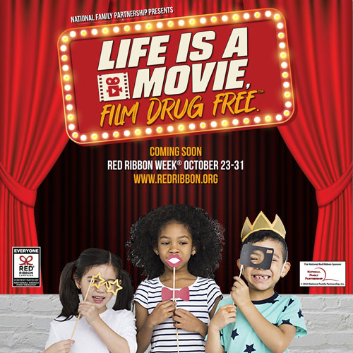Life Is A Movie, Film Drug Free Photo Booth Backdrop Life Is A Movie, Film Drug Free Photo Booth Backdrop