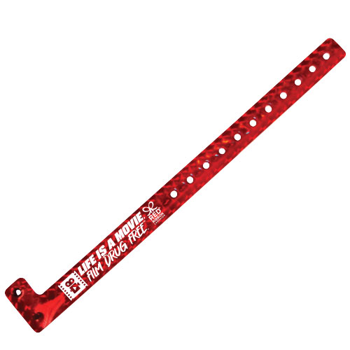 Red Ribbon Week Holographic Bracelet Red Ribbon Week Holographic Bracelet