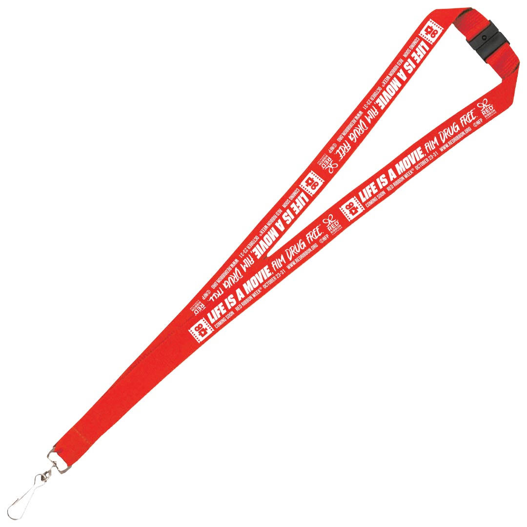 Drug Prevention Lanyard | Life Is A Movie, Film Drug Free.™