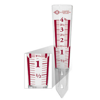 Rain Gauge – Magnifying – 12-1/2″ – Customizable – Full Color Rain Gauge – Magnifying – 12-1/2″ – Customizable – Full Color