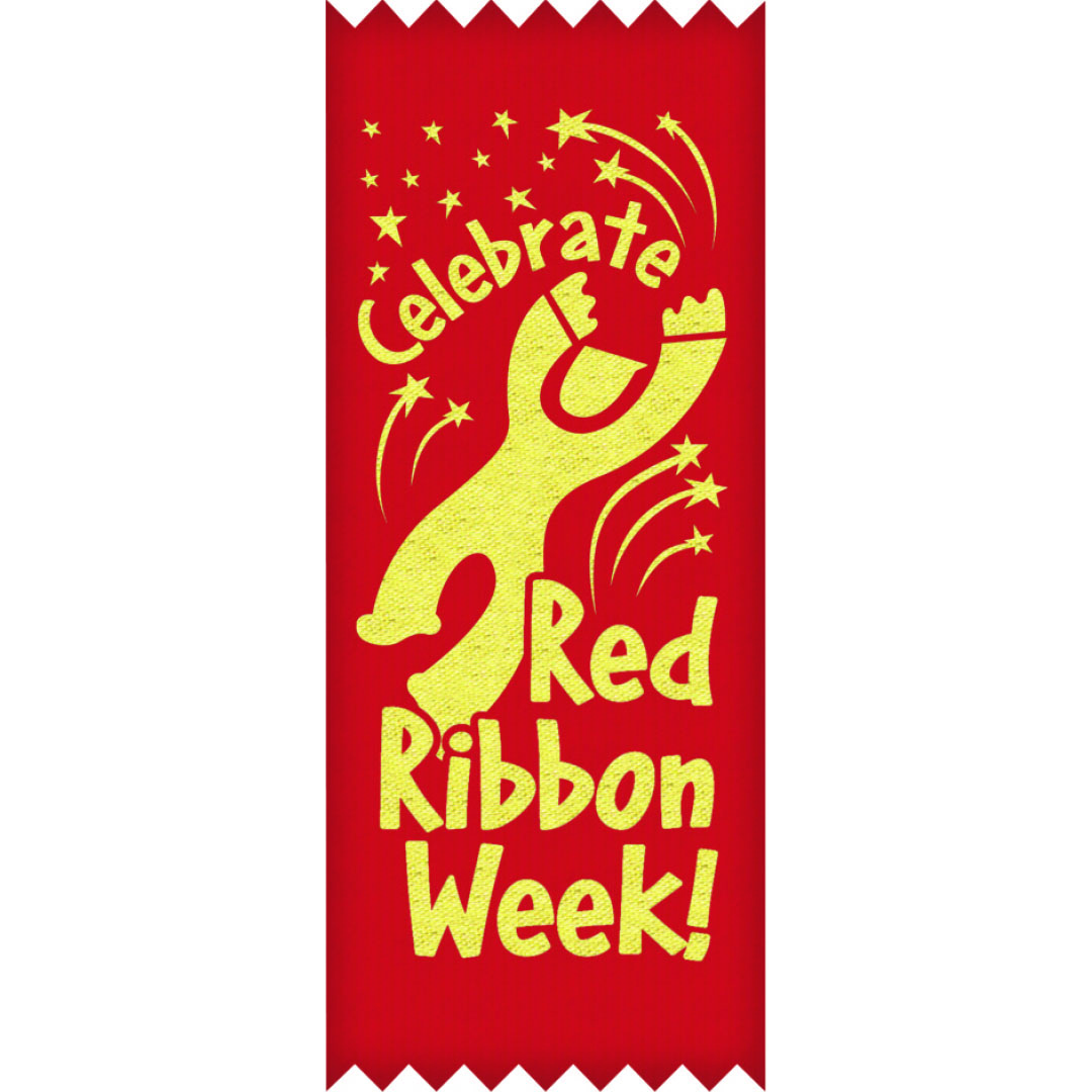 Celebrate Red Ribbon Week – SELF-STICK Ribbons