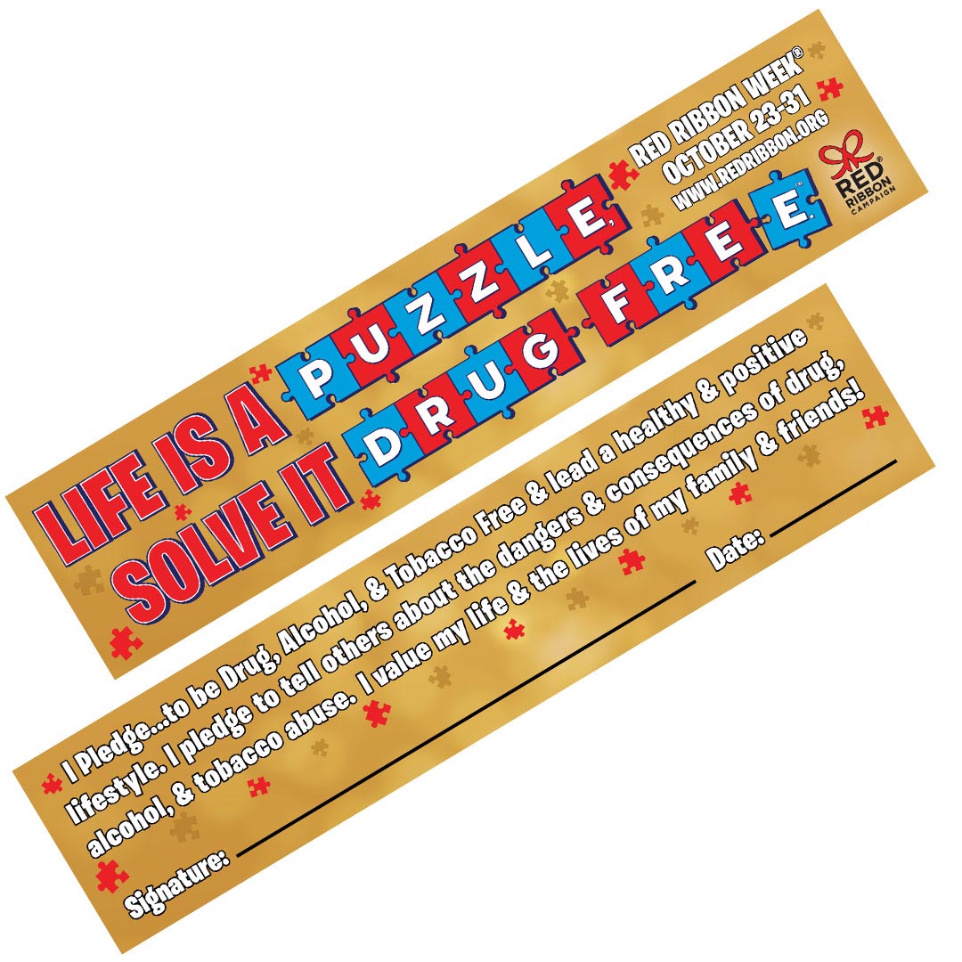 Red Ribbon Week Bookmarks