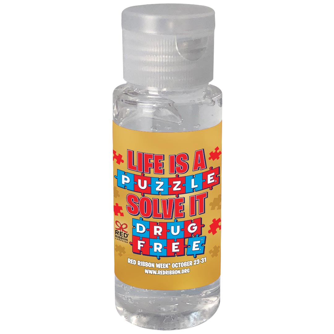 Red Ribbon Week Hand Sanitizer 2 oz.