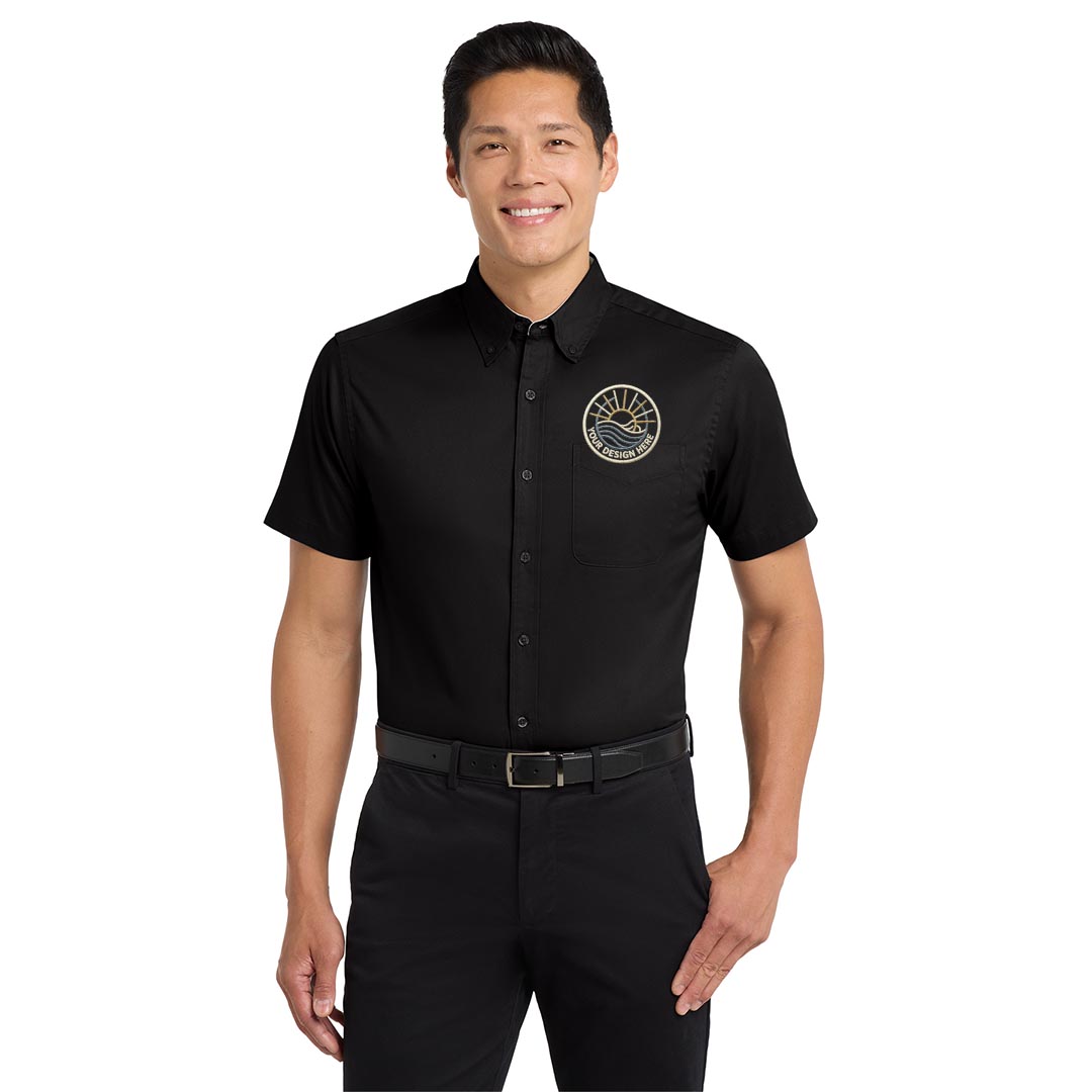Port Authority Long Sleeve Easy Care Shirt – Mens- Embroidered – Customizable