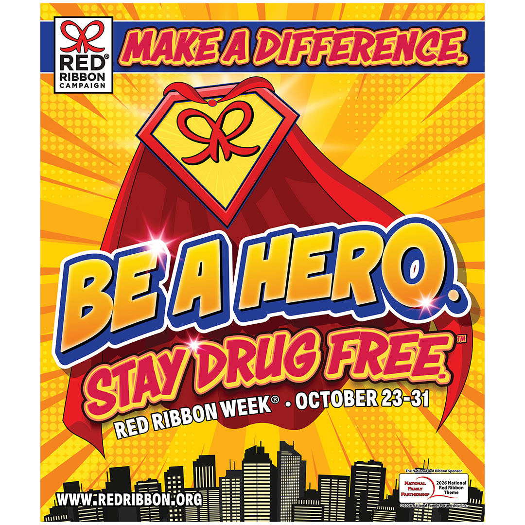 2026 Red Ribbon Week Banner 2026 Red Ribbon Week Banner