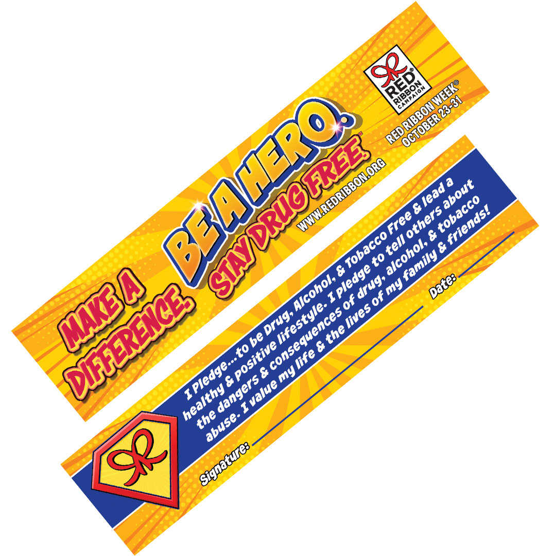 Red Ribbon Week Bookmarks