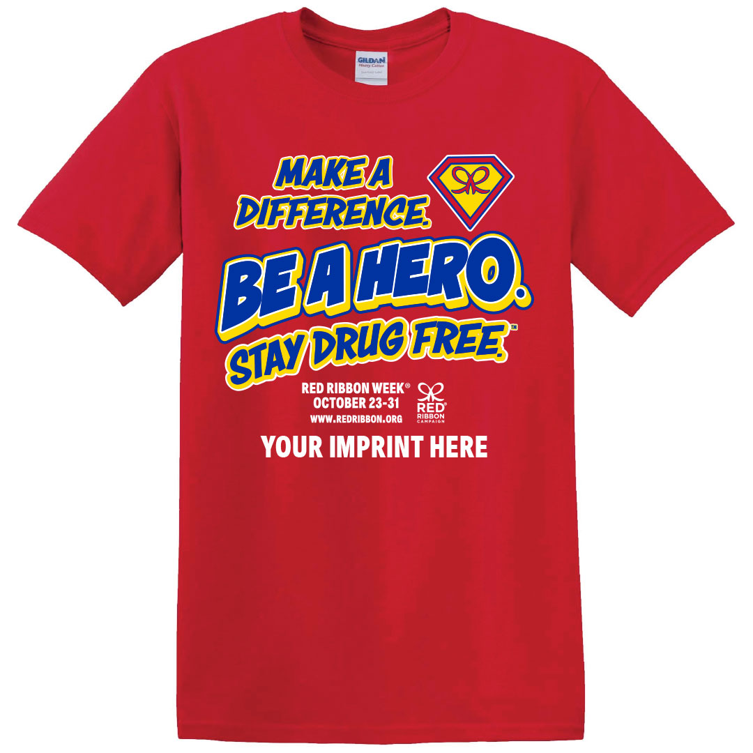 Red Ribbon Week Anti Drugs Shirt – CUSTOMIZABLE Red Ribbon Week Anti Drugs Shirt – CUSTOMIZABLE