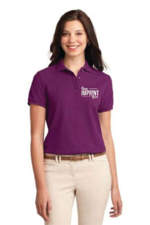 Port Authority Ladies Silk Touch Polo