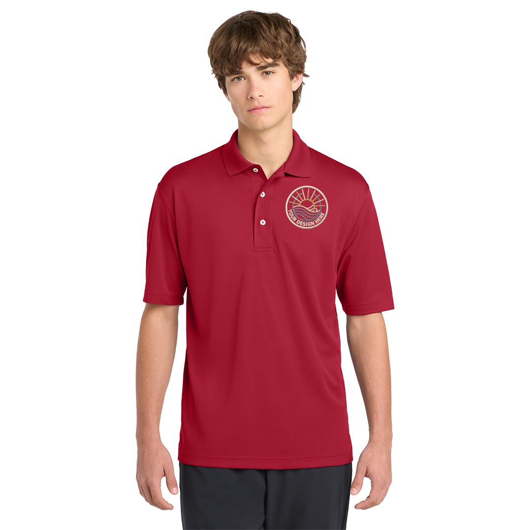 Port Authority Sport Tek Dri Mesh Sport Shirt – Mens, Embroidered